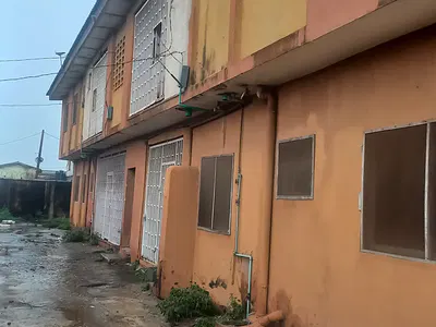 Spacious Renovated 2 Bedroom Flat (Upstairs) with Pop Celings — Off Agbe Road, Abule Egba, Agege, Lagos