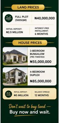 C of O Land, Eleko Junction, Eleko, Ibeju Lekki, Lagos, Residential Land for Sale