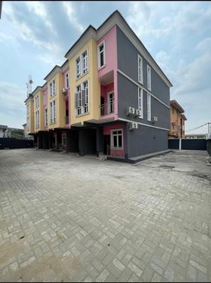 Exquisite 4 Bedroom Terrace Duplex with a Room Bq, Yaba, Lagos, Terraced Duplex for Sale