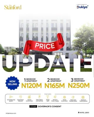 3 Bedroom Apartment with 15 Months Payment Plan, Ilasan-ikate, Lekki (just 1 Minute From Lekki-epe Expressway), Ikate, Lekki, Lagos, Flat / Apartment for Sale
