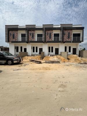 Newly Built 4 Bedroom Terrace with Swimming Pool and Bq, Geneal Paint, Lekki, Lagos, Terraced Duplex for Sale