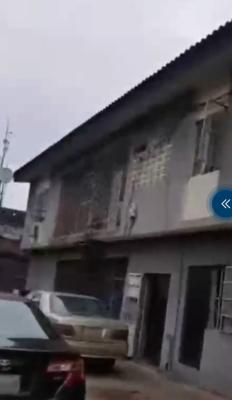 a Solid Renovatable Building 3 Bedroom Flat Block of 4 Flat in a Good, Off Irone Street Aguda Surulere., Surulere, Lagos, Block of Flats for Sale