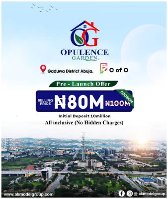 Opulence Gardens ( with C of O), Opulence Gardens Is @ Gaduwa District Abuja, Lugbe District, Abuja, Mixed-use Land for Sale