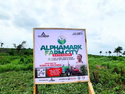 Invest in The Future of Agriculture with Alphamark Farm City Extension, Omu, Ijebu Ode, Ogun, Commercial Land for Sale