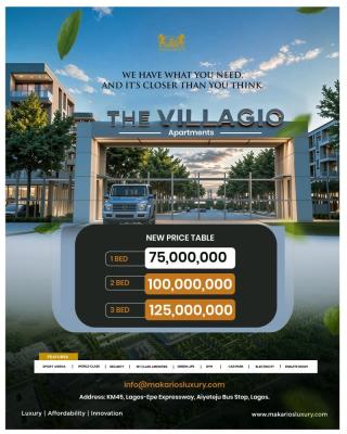Makarios Apartments, Aiyeteju Town, Ibeju Lekki, Lagos, Flat / Apartment for Sale