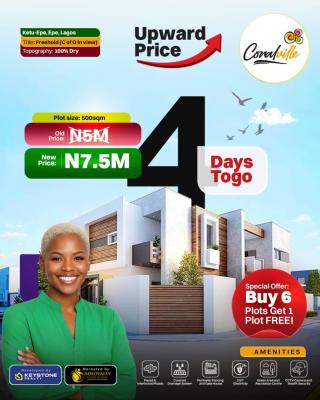 100% Dry Land in an Estate, Ketu, Epe, Lagos, Mixed-use Land for Sale