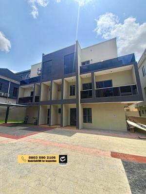 New Massive 4-bedroom Semi Detached Duplex with Bq., Shonibare Estate, Maryland, Lagos, Semi-detached Duplex for Sale