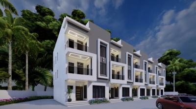 Luxury 4 Bedroom Terrace Duplex with Bq, By Aso Radio Gishiri Nicon Junction, Katampe (main), Katampe, Abuja, Terraced Duplex for Sale