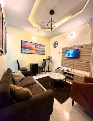 Stylishly Furnished and Well Serviced Luxury 1 Bedroom Apartment, Off Bode Thomas, Surulere, Lagos, Mini Flat (room and Parlour) Short Let