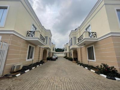 a Well-built Spacious & Serviced 4-bedroom Terrace Duplex + 1bq, Maitama District, Abuja, Terraced Duplex for Rent