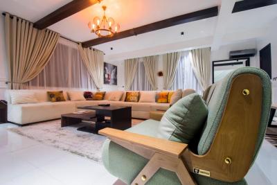 Fully Furnished 3 Bedroom Maisonette, Lekki Phase 1, Lekki, Lagos, Flat / Apartment for Rent