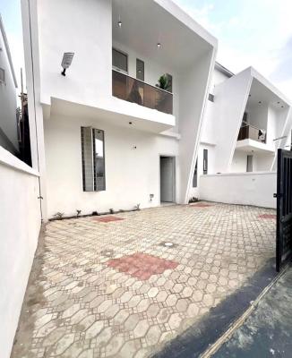 Elegant 4-bedroom Semi-detached Duplex with Bq, Ikota, Lekki, Lagos, Semi-detached Duplex for Rent