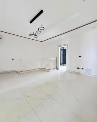 Fully Service 4bedroom Maisonnette Apartment with Bq,, Osapa, Lekki, Lagos, House for Rent