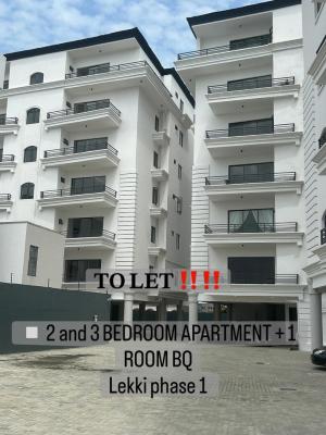 2 and 3 Bedroom with Bq Beautifully Built and Spacious, Lekki Phase 1, Lekki Phase 1, Lekki, Lagos, Flat / Apartment for Rent
