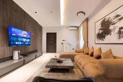 Luxury Furnished 2 Bedroom Apartment with Swimming Pool and Gym, Salem, Ikate, Lekki, Lagos, Flat / Apartment for Rent