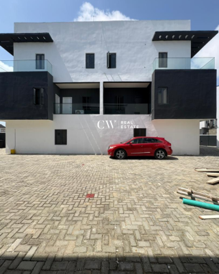 4 Bedroom Semi-detached Duplex with Bq, Ikota, Lekki, Lagos, Semi-detached Duplex for Sale