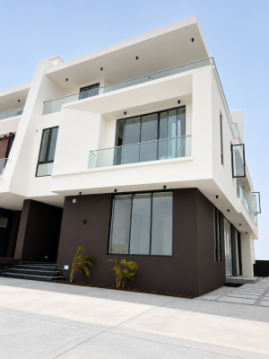 2 Fully Furnished 5 Bedroom Semi Detached Penthouse with 2 Bq, Lekki Phase 1, Lekki, Lagos, House for Sale