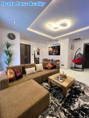 Tastfully Furnished 2 Bedroom Flat with Bq Available, Bratatek Close, Off Chibo Ofodile, Lekki Phase 1, Lekki, Lagos, Flat / Apartment for Rent