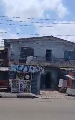 Story Building on Pedro Road Lagos Along The Road   Registered Conveya, Pedro, Gbagada, Lagos, Commercial Property for Sale