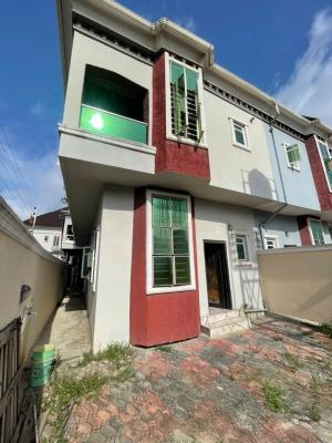 Well Built Self Compound 4bed Semi Detached Duplex with Bq , Secure Ar, Lekky County, Ikota, Lekki, Lagos, Semi-detached Duplex for Sale