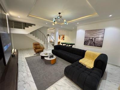 Standard Three Bedroom Duplex Apartment with Swimming Pool & Gym, Agboola Court, Jakande, Lekki, Lagos, Flat / Apartment Short Let