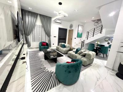 Luxury 4 Bedroom Terrace Duplex with Snooker and Ps5, Rooms Ensuite, Chef and Housekeeper & Car Hire on Demand, Comfortable, Ikota, Lekki, Lagos, House Short Let