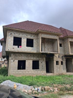 4 Bedroom Semi Detached Duplex Carcass in an Estate, Along Voice of Nigeria Road, Lugbe, Abuja, Lugbe District, Abuja, Semi-detached Duplex for Sale