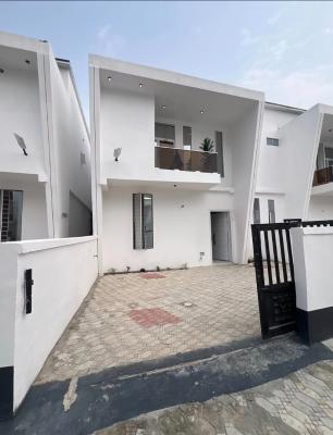 Self Service 4bedroom Semi Detached Duplex with Bq, Ikota By Bis, Ikota, Lekki, Lagos, Semi-detached Duplex for Rent