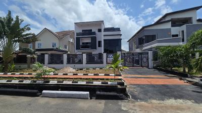 Luxury 6-bedroom Fully Detached House with Bq and Swimming Pool, Pinnock Beach Estate, Osapa London, Lekki, Lagos, Jakande, Lekki, Lagos, Detached Duplex for Sale