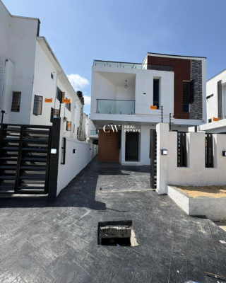 4 Bedroom Detached Duplex with Bq, Ikota, Lekki, Lagos, Detached Duplex for Sale