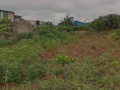 Fenced 1205SQM with Approval for 5units of 4bed Terrace — Ikeja, Lagos