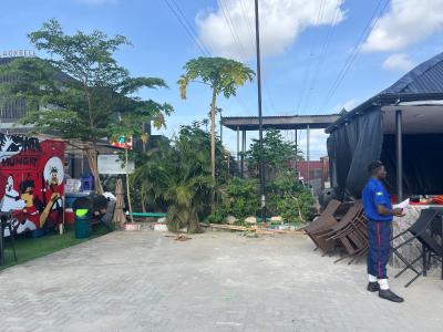 Prime Commercial Open Space for Kiosk/ Container Business, Lekki Epe Expressway, Ikota, Lekki, Lagos, Commercial Land for Rent