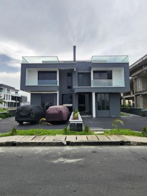 Contemporary 5 Bedroom Semi Detached Duplex + Bq, Cinema, Open Terrace, 1 Unit Left of This Modern Semi Detached Duplex in Cowrie Creek Estate, Ikate, Lekki, Lagos, Semi-detached Duplex for Sale