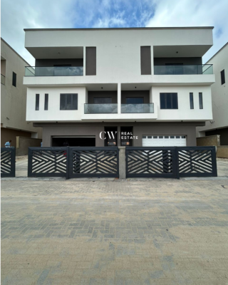 4 Bedroom Semi-detached Duplex with Bq in Lekki, Surulere, Lagos, Semi-detached Duplex for Sale