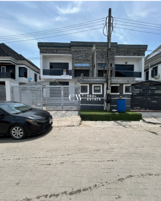 4 Bedroom Semi-detached Duplex with Bq, Ikota, Lekki, Lagos, Semi-detached Duplex for Sale
