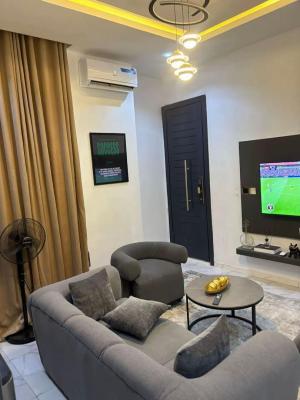Furnished Mini Flat, Sangotedo, Ajah, Lagos, Mini Flat (room and Parlour) for Rent