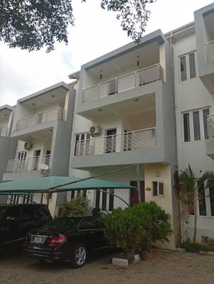 Spacious and Clean 4 Bedroom Terraced Duplex with a Bq, Guzape District, Abuja, Terraced Duplex for Rent