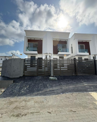 4 Bedroom Detached Duplex with Bq, Ikota, Lekki, Lagos, Detached Duplex for Sale