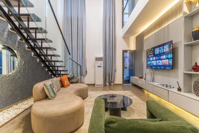 Luxury 3 Bedroom Penthouse with Seaview, Ps5, Snooker, Table Tennis, Victoria Island (vi), Lagos, Flat / Apartment Short Let