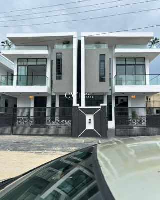 4 Bedroom Semi-detached Duplex in Lekki, Ikota, Lekki, Lagos, Semi-detached Duplex for Sale