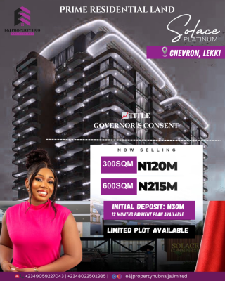 Affordable Land with Governors Consent, Solace Platinum, Gracefield Island, Lekki, Lagos, Residential Land for Sale