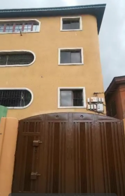 3 Storey Building Consisting of Units of Flats in a Gated Street, Ifako-ijaiye, Lagos, House for Sale