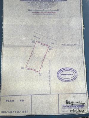 Full Plot of Fence & Gated Land with Demolishable Structure, Greenville Estate, Badore, Ajah, Lagos, Residential Land for Sale