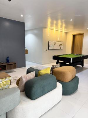 Luxury 2bedroom Apartment with Snooker and Ps5, Kusenla Road, Ikate, Lekki, Lagos, Flat / Apartment Short Let