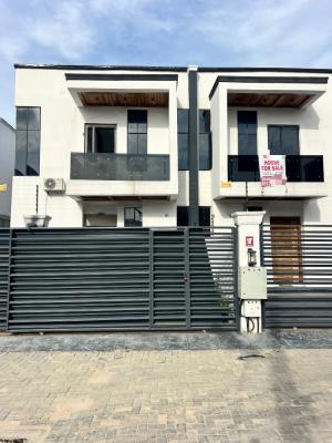 Well Built 4 Bedroom Semi Detached Duplex with Bq in a Secured Estate, Chevron, Lekki, Lagos, Semi-detached Duplex for Sale