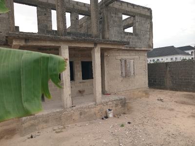 4 Units of 2bedroom Flats Carcass, Ogombo, Ajah, Lagos, Block of Flats for Sale