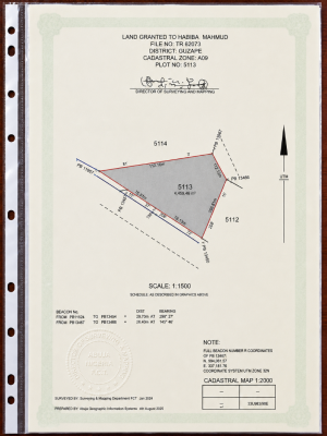 Premium Guzape Main Land with Valid Title -- 4,459sqm, Guzape A09, Guzape District, Abuja, Residential Land for Sale