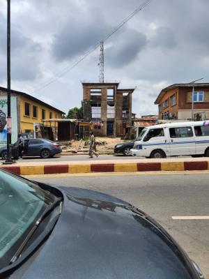 Uncompleted Commercial Structure on 750sqm of Land, Total Garden Yemetu Road, Agodi Gate, Ibadan North, Oyo, Office Space for Sale