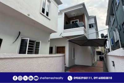 Charming 4 Bedroom Semi- Detached Duplex with Boys Quarter, Oral Estate, Lekki, Lagos, Semi-detached Duplex for Sale
