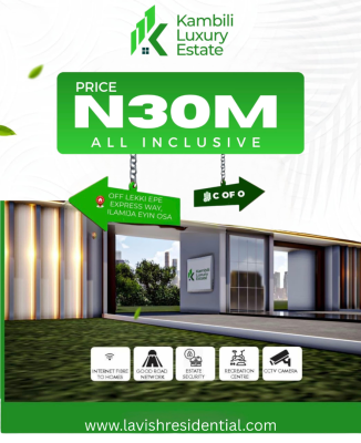 Kambili Luxury Estate_ay.h, Off Lekki-epe Expressway, Ilamija, Ibeju Lekki, Lagos, Land for Sale